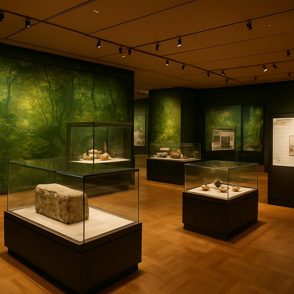 Galeria da exposição Um Museu de Descobertas